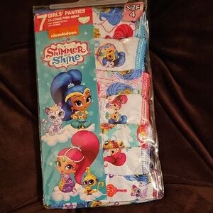 Nickelodeon Shimmer and Shine Girls' Panties - Multicolor Set